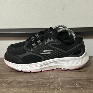 Skechers Go Run Consistent 2.0 Women’s Running Shoes Size 8.5 Black Wide
